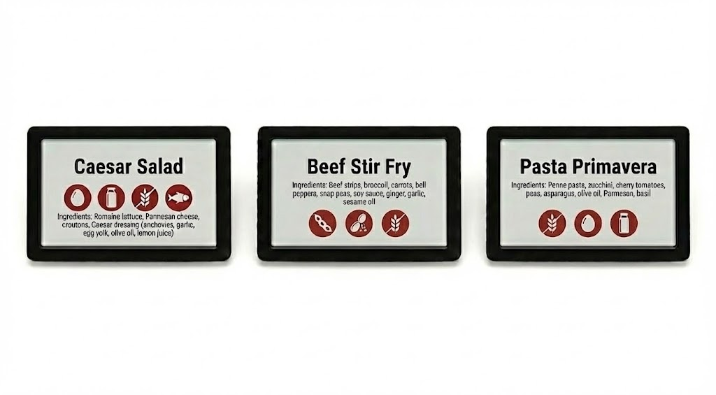 Electronic Buffet Display System for Hotels & Restaurants | BuffetDisplay